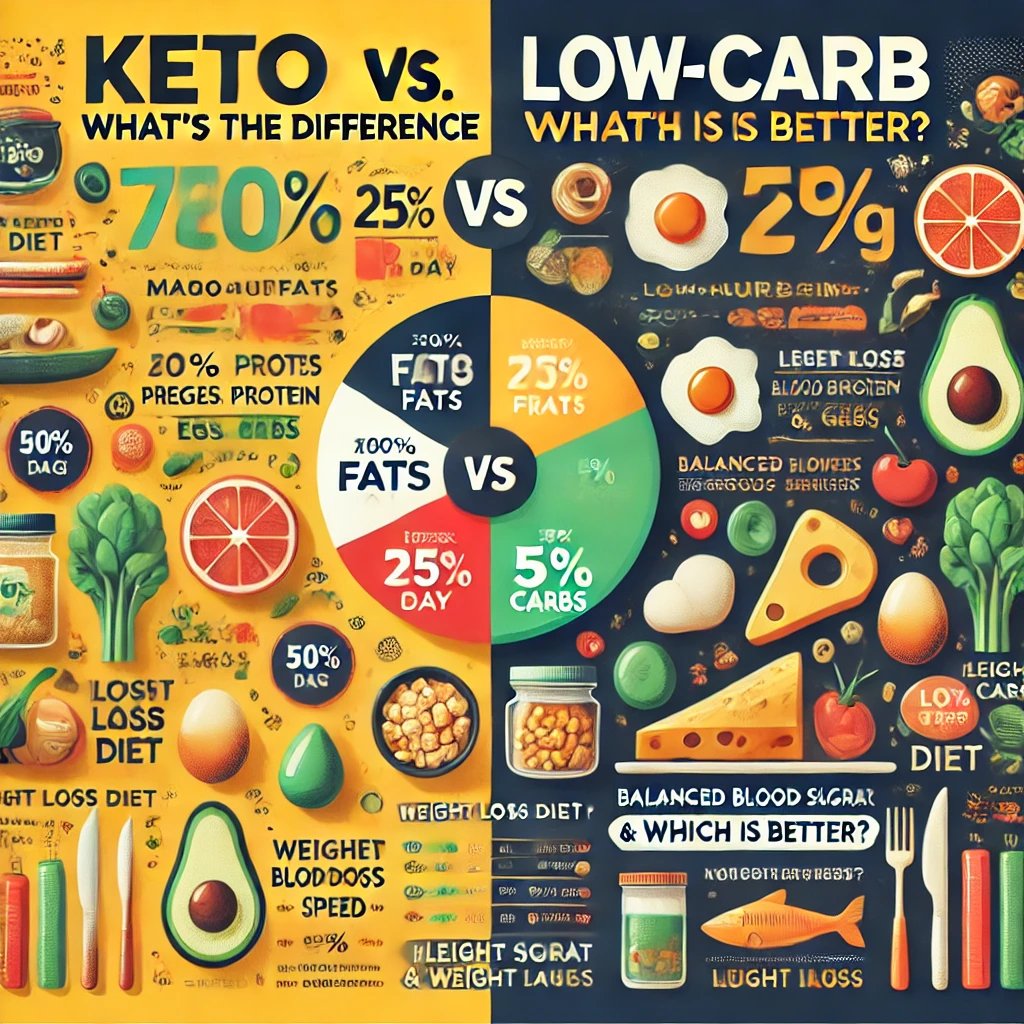 Keto vs. Low-Carb: What’s the Difference & Which is Better?