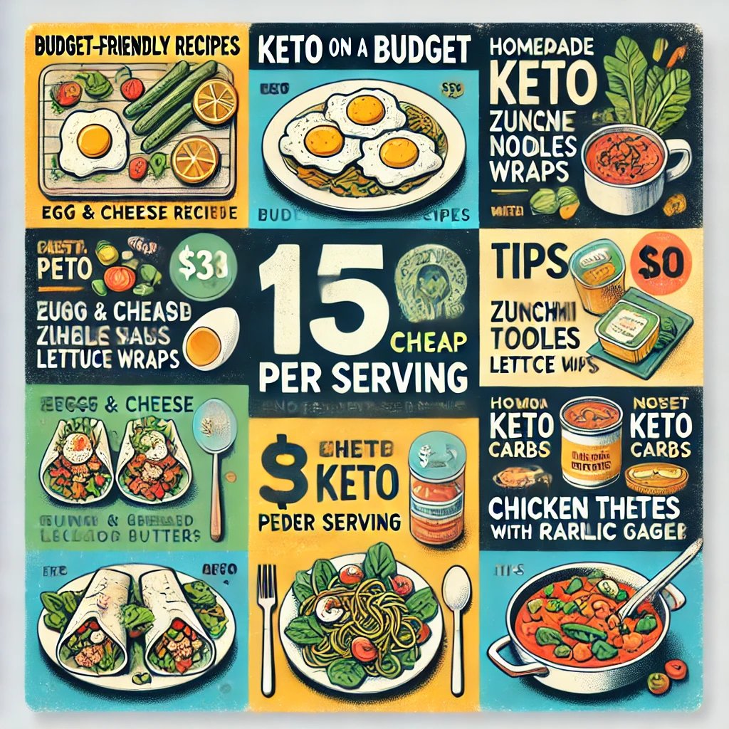 Keto on a Budget: 10 Cheap Recipes Under $3 Per Serving